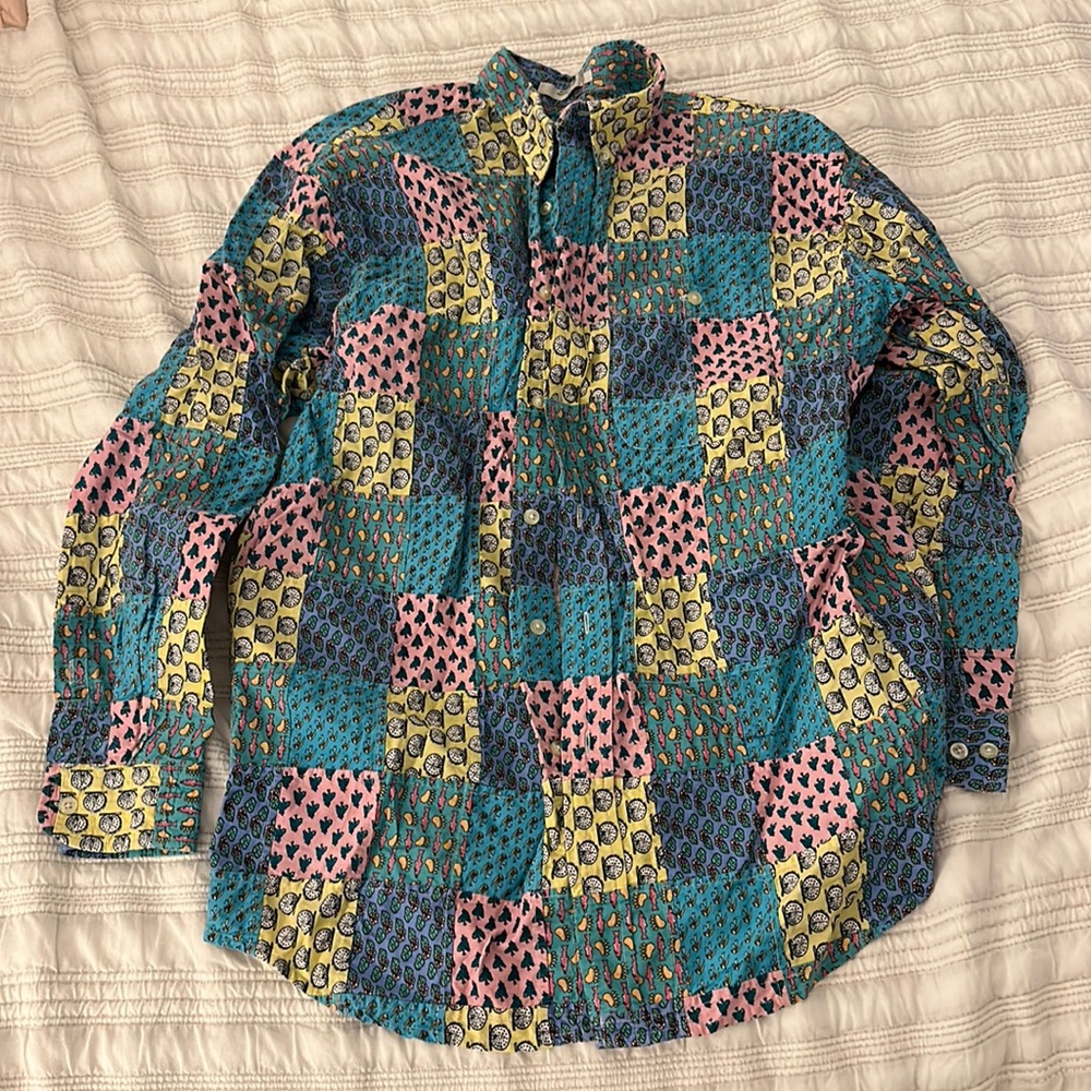 Orvis mens fly fishing patch shirt